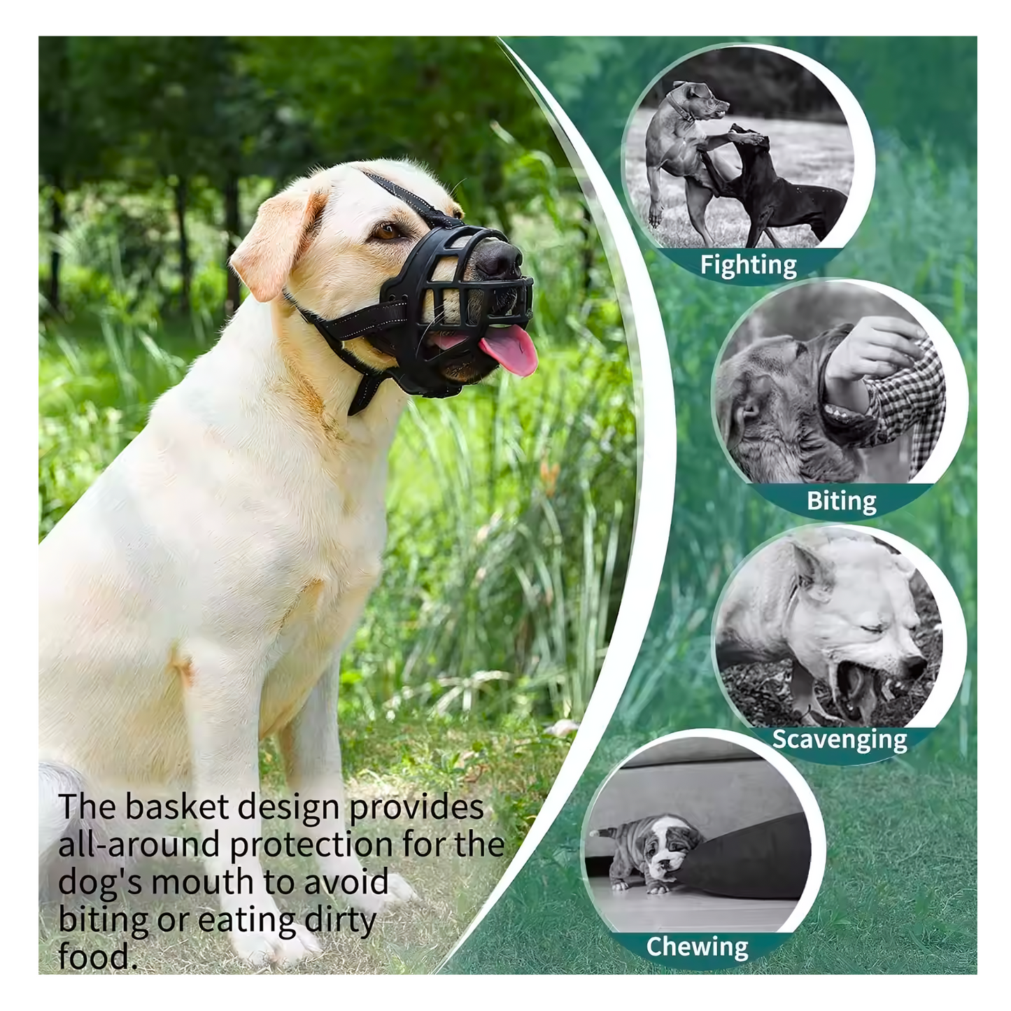 Pets Empire Soft Silica Gel Dog Muzzles