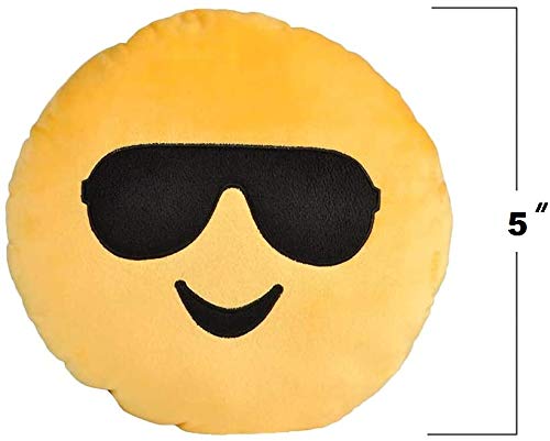 Pets Empire Emoji Rattle Plush Toy for Dogs (3 pc)