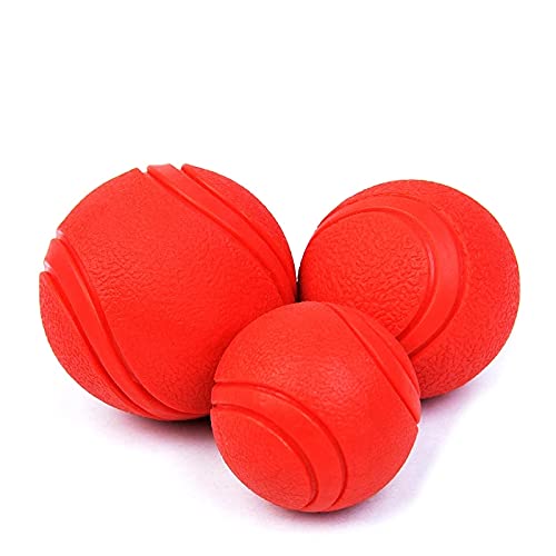 Pets Empire Solid Rubber Bouncy Ball 1 Piece (Color May Vary)