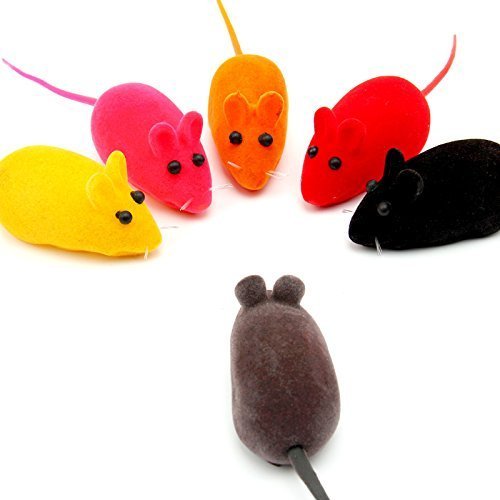Pets Empire Mouse Squeak Noise Cat Toys (12 Pcs)