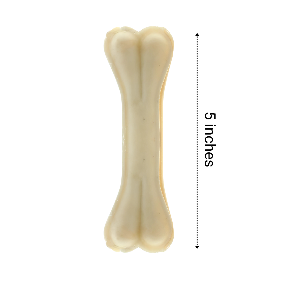 Pets Empire Rawhide Chew Bone for Dogs - 5 Inches