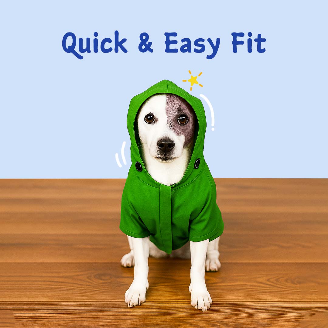 Pets Empire Raincoat for Dogs - Neon Green