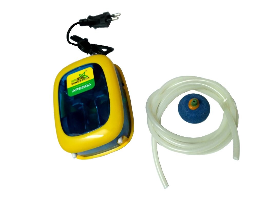 Happie Shop Venus Aqua Aquarium Air Pump. 2 Way. AP-950A
