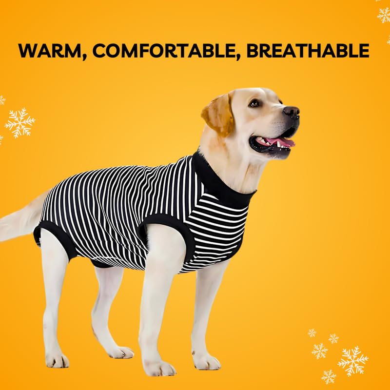 Pets Empire Warm Winter Sweater for All Breeds Dogs- Black