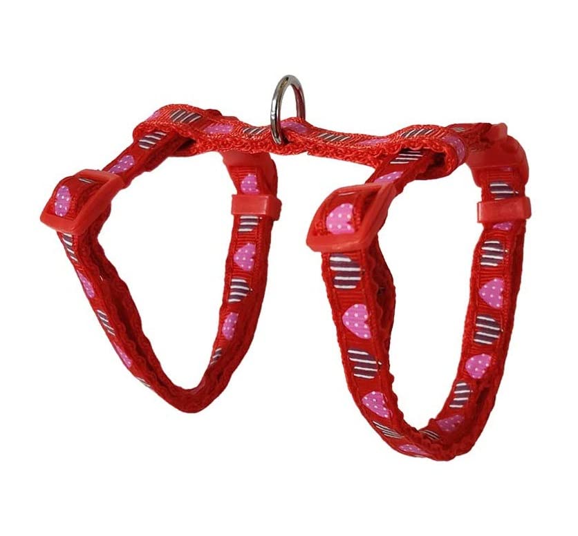Pets Empire Adjustable Harness for cats (Red)