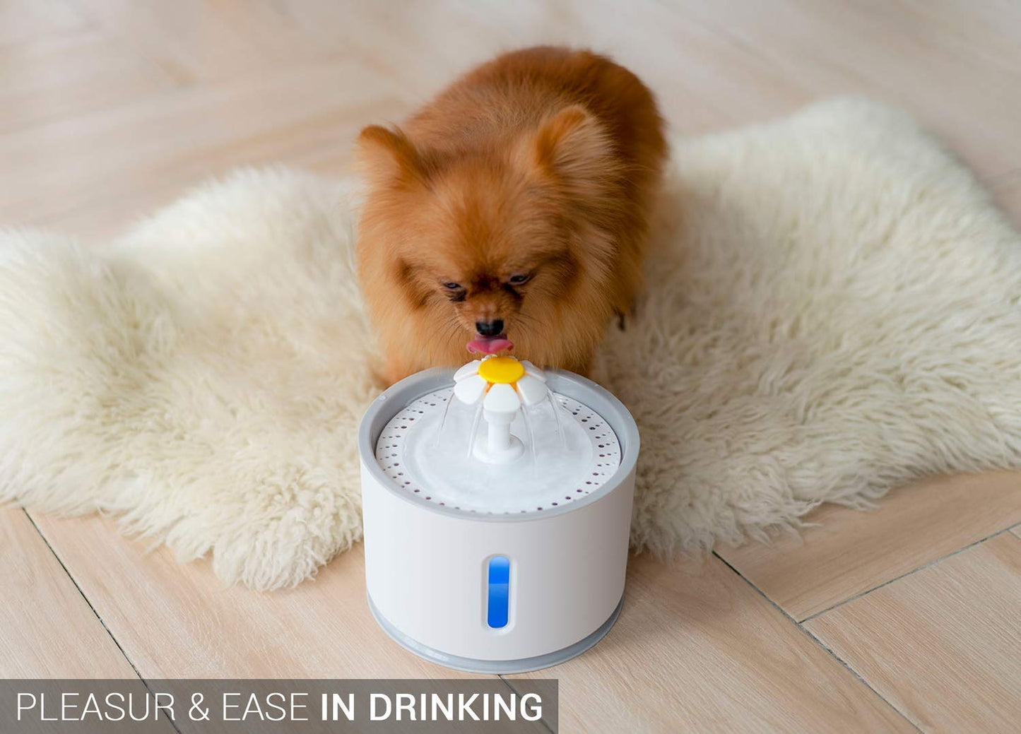 Pets Empire Electric Cat Drinking Water Fountain - 2.4L