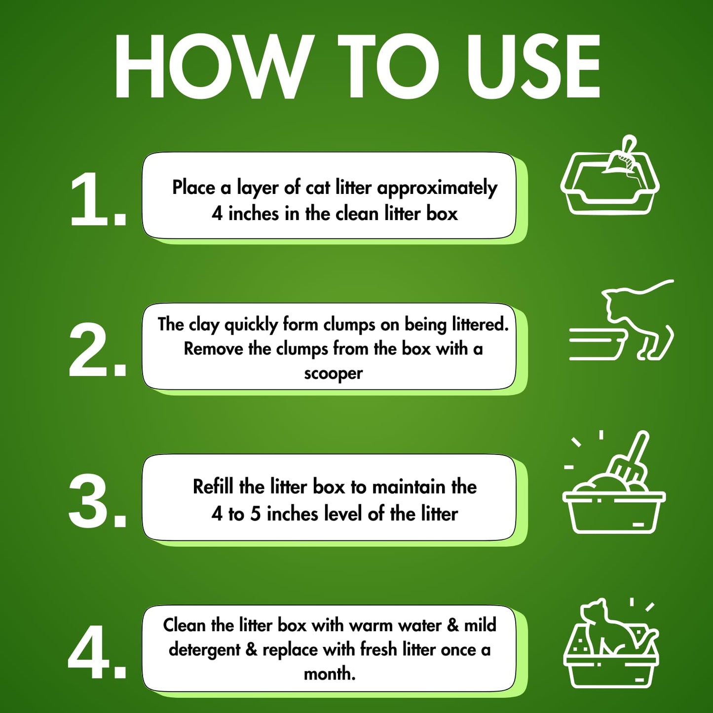 Pets Empire Premium Bentonite Cat Litter Apple Fragrance (5L/4kg)