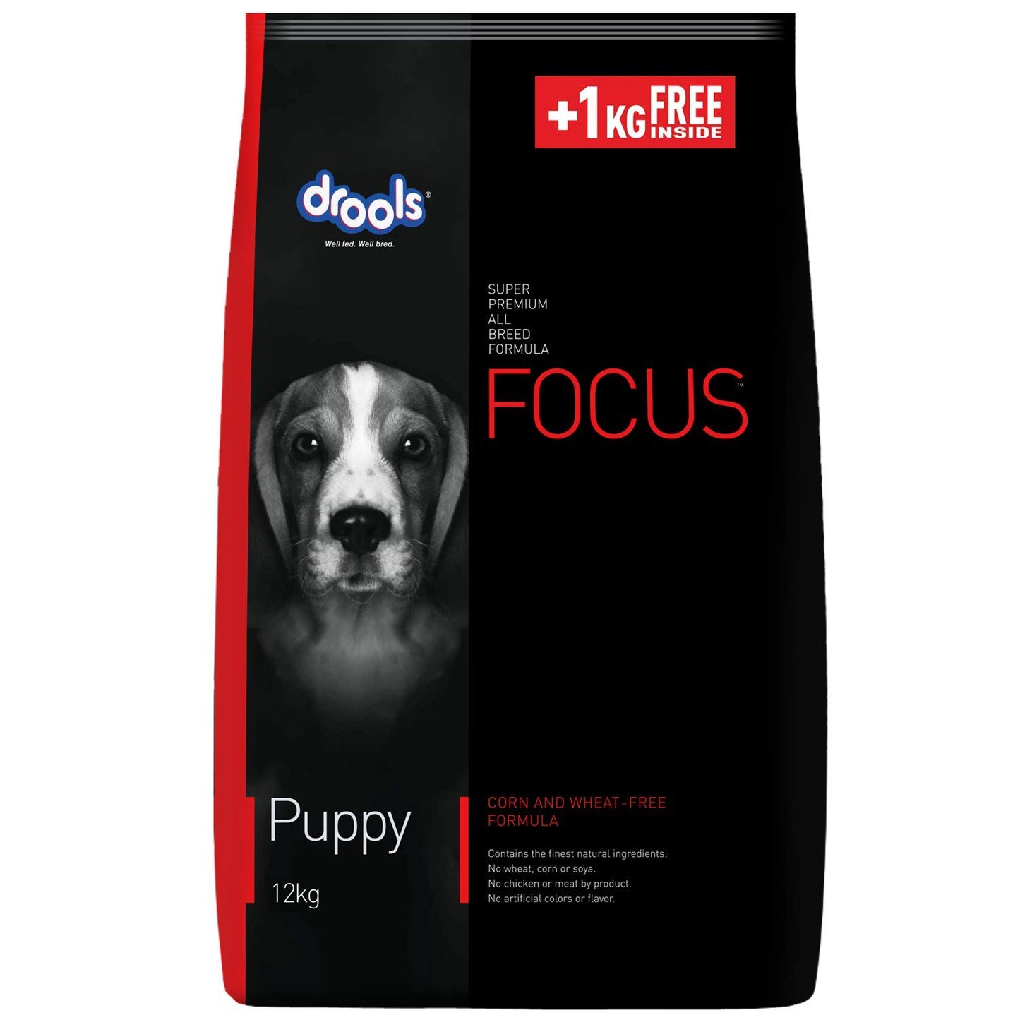 Drools Focus Premium Puppy Dry Dog Food, Chicken Flavor