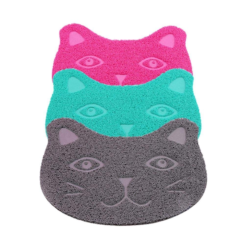 Pets Empire Cat Face Print Dog Cat Litter Mat