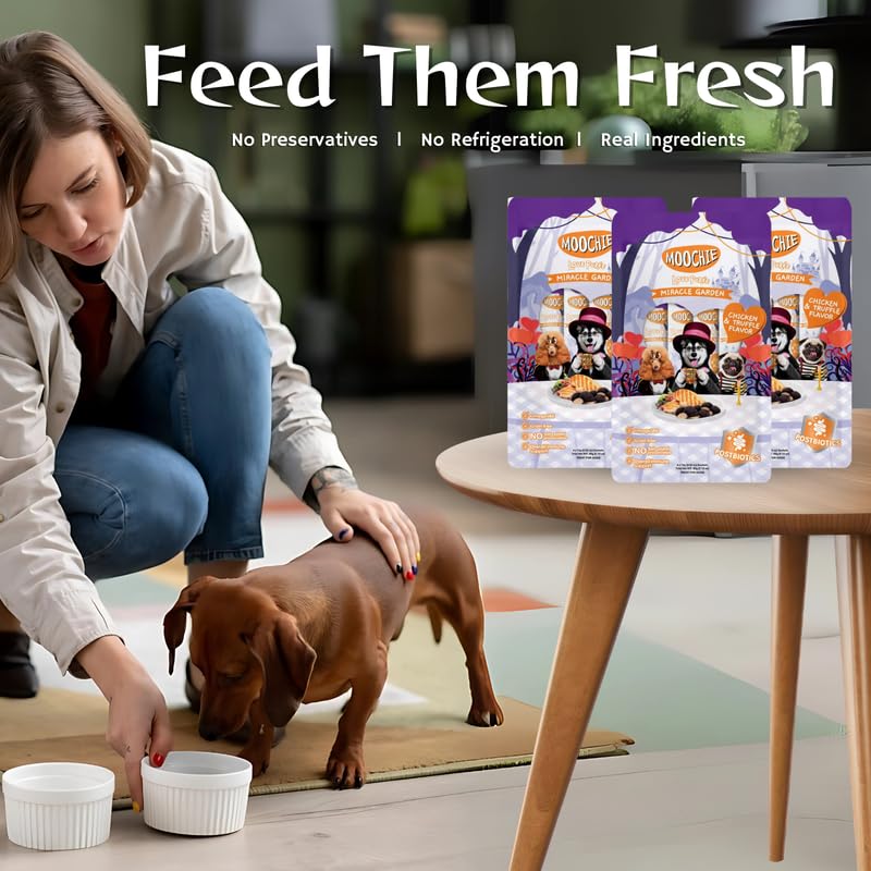 Moochie Creamy Dog Treats – Chicken & Truffle Flavour | Healthy & Tasty Snack