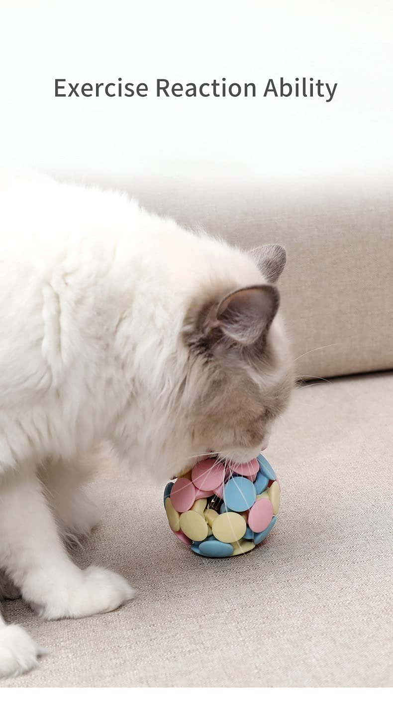 Pets Empire Toy Ball with Bell (Diameter: 2.5 inches)