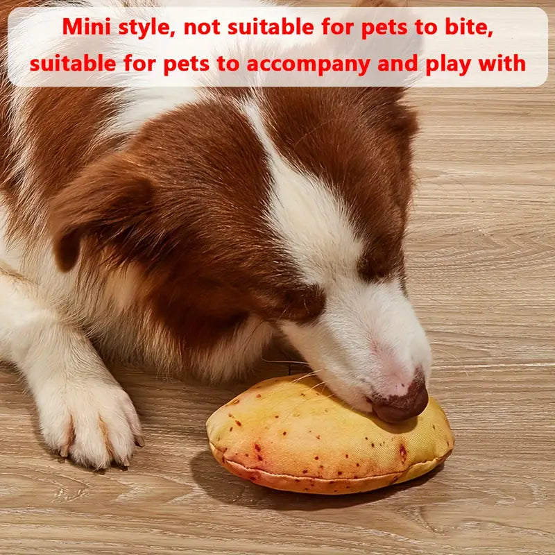 Pets Empire Vegetables Plush Toy combo for small dogs & puppies - Pack of 3