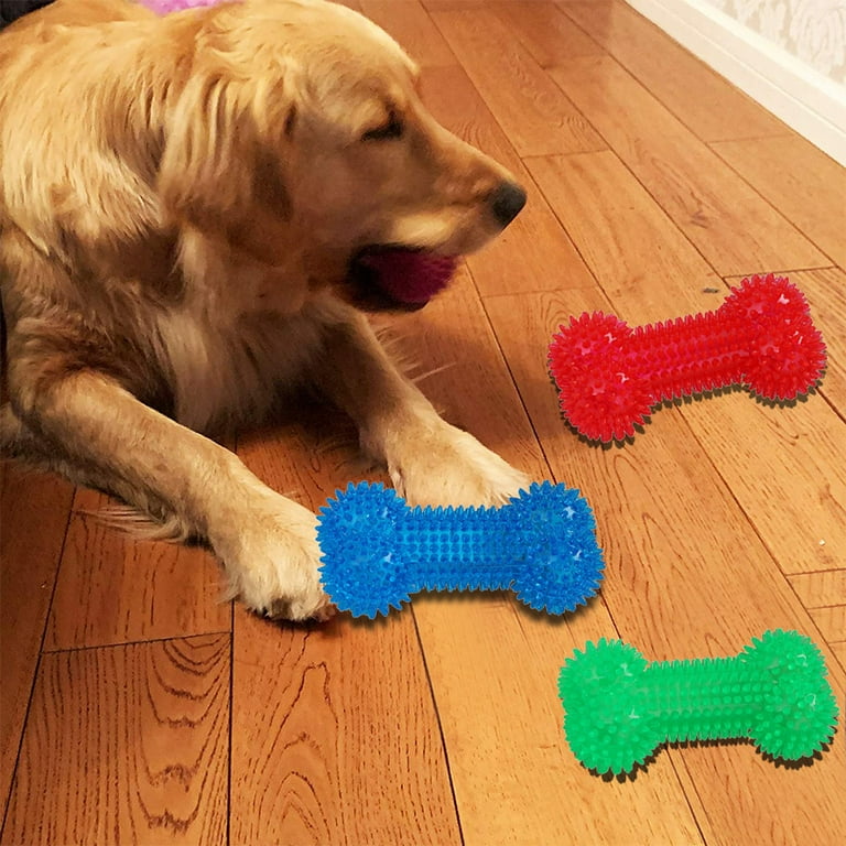 PETS EMPIRE 6"inches Dog Bone with Squeaker Toy