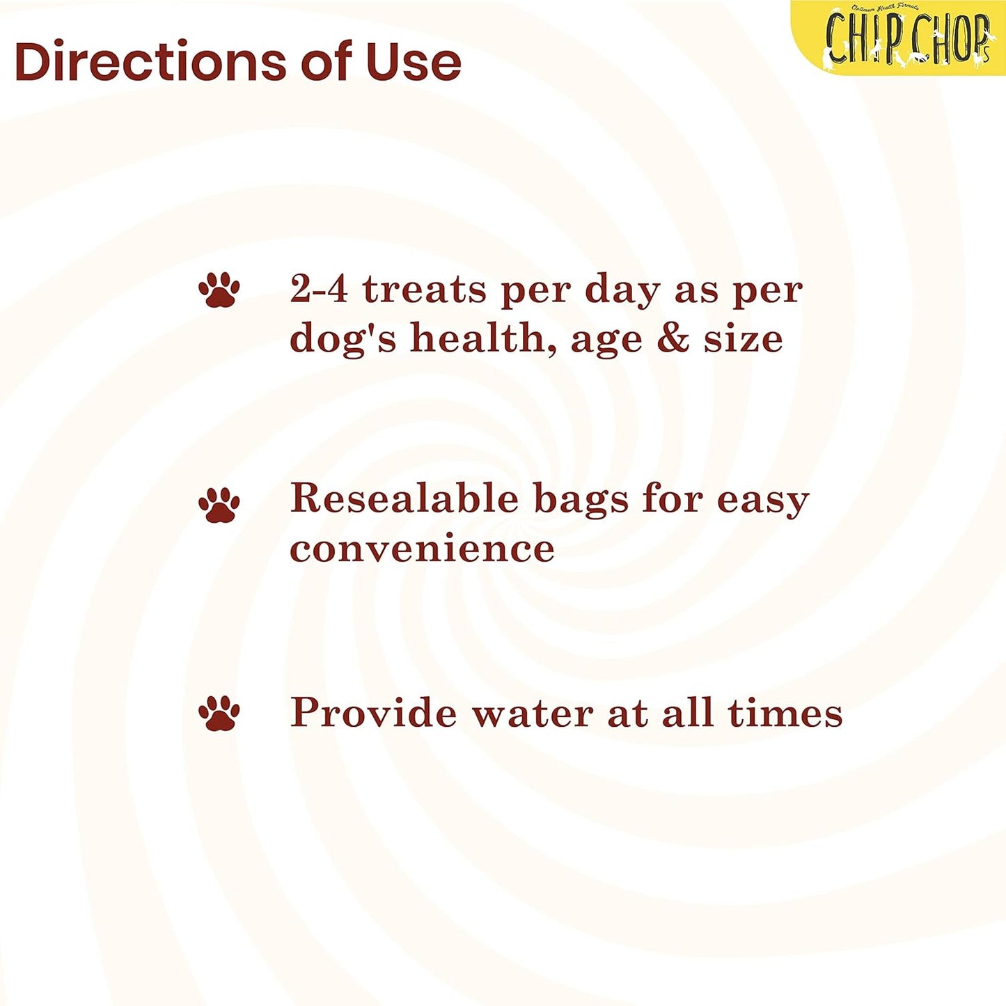 CHIP CHOPS BANANA CHICKEN DOG TREATS 70g