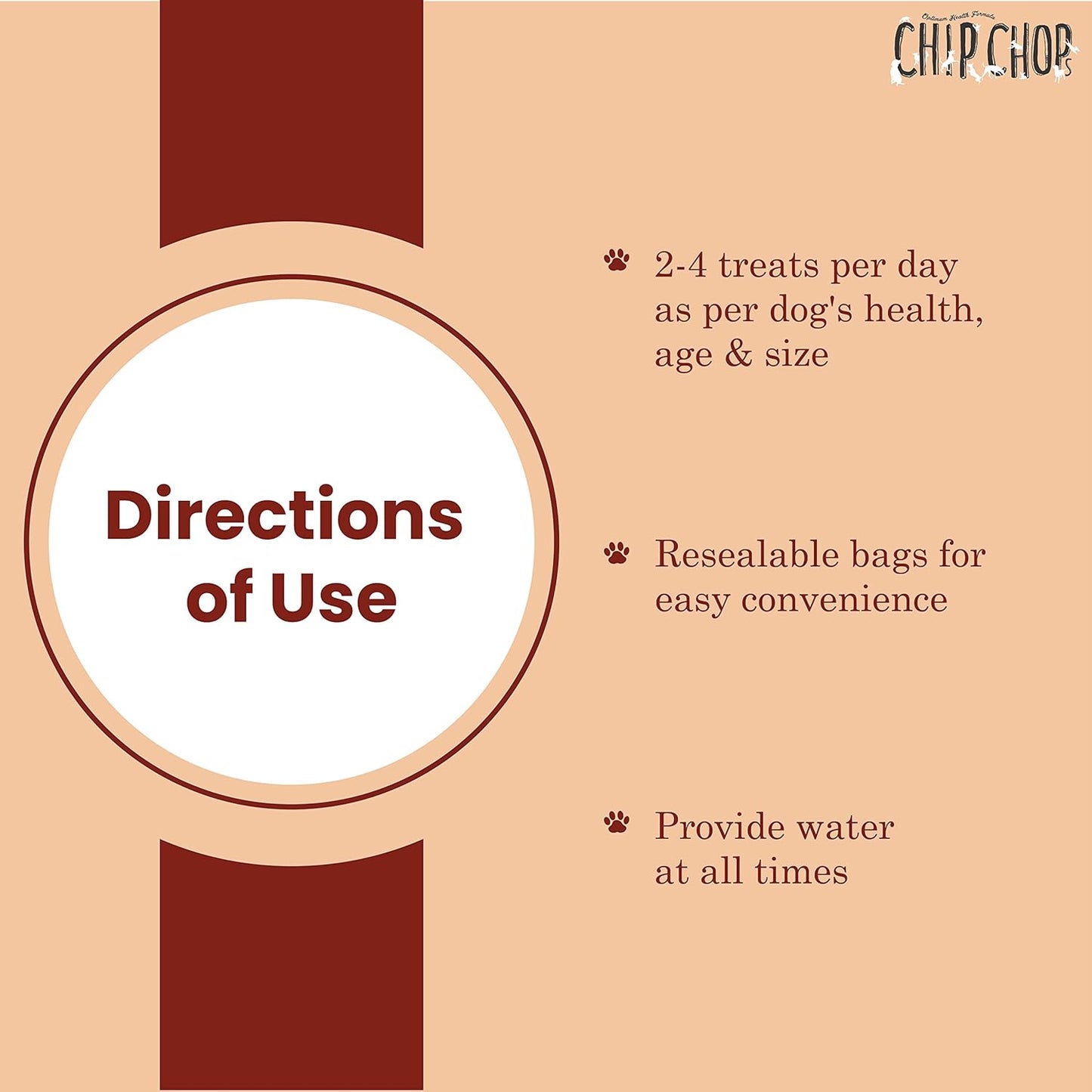 CHIP CHOP CHICKEN & CALCIUM BONE DOG TREATS 70g