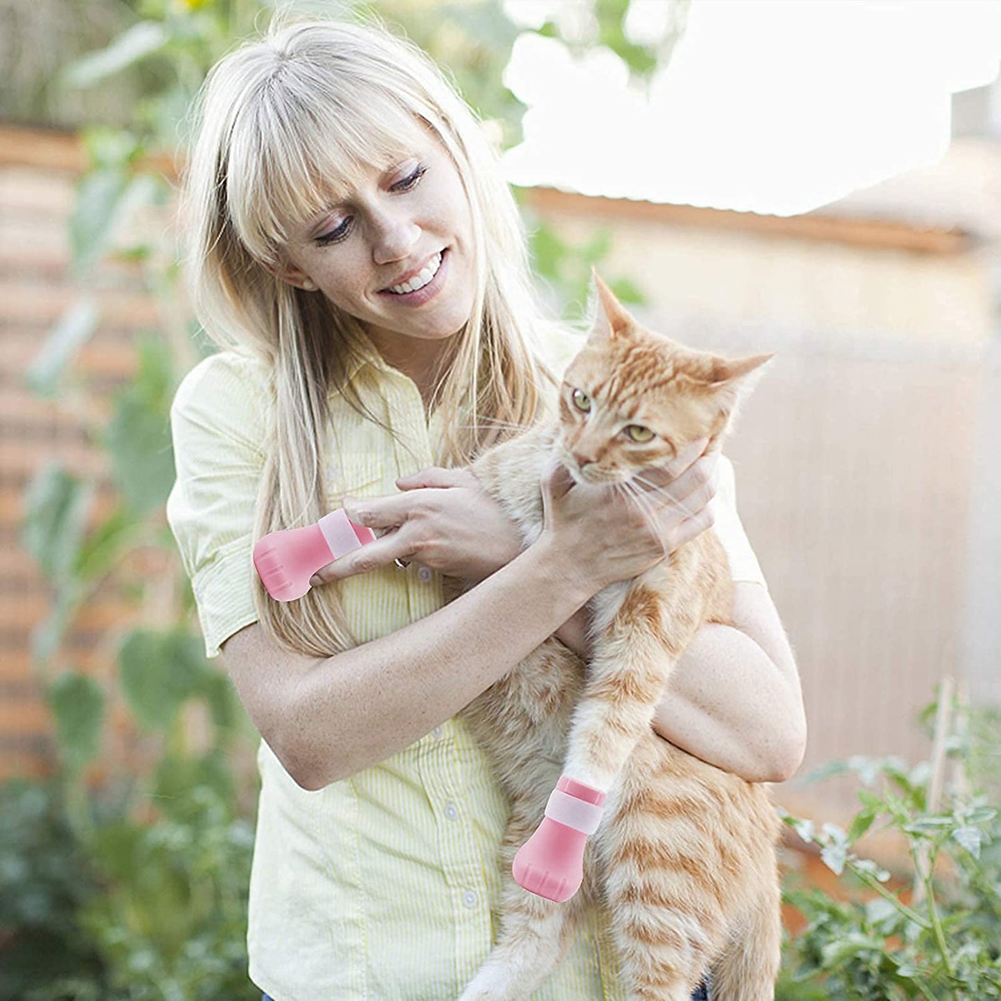 Pets Empire Silicone Adjustable Cat Boots Shoes