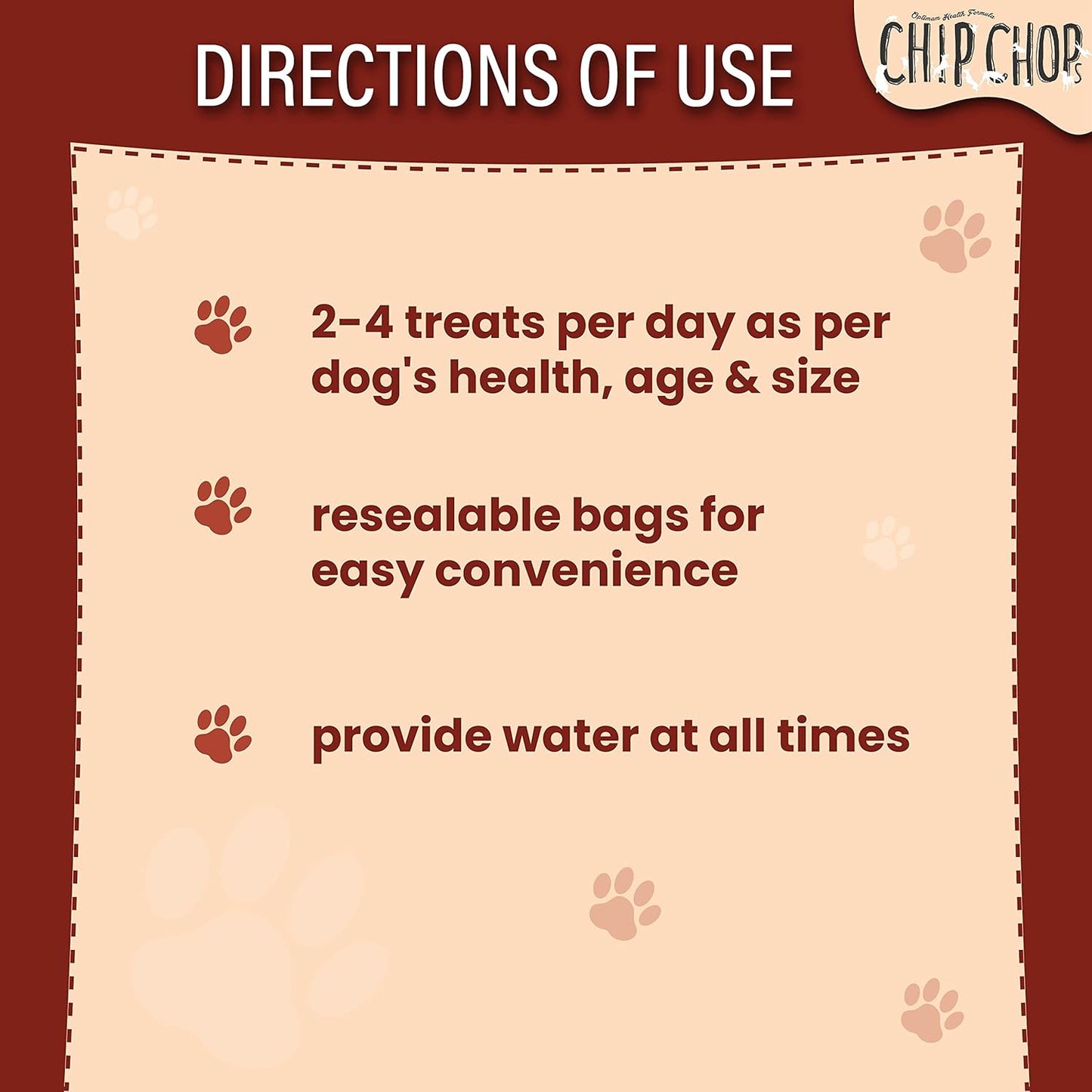 CHIP CHOP CHICKEN CHIPS DOG TREATS 70g