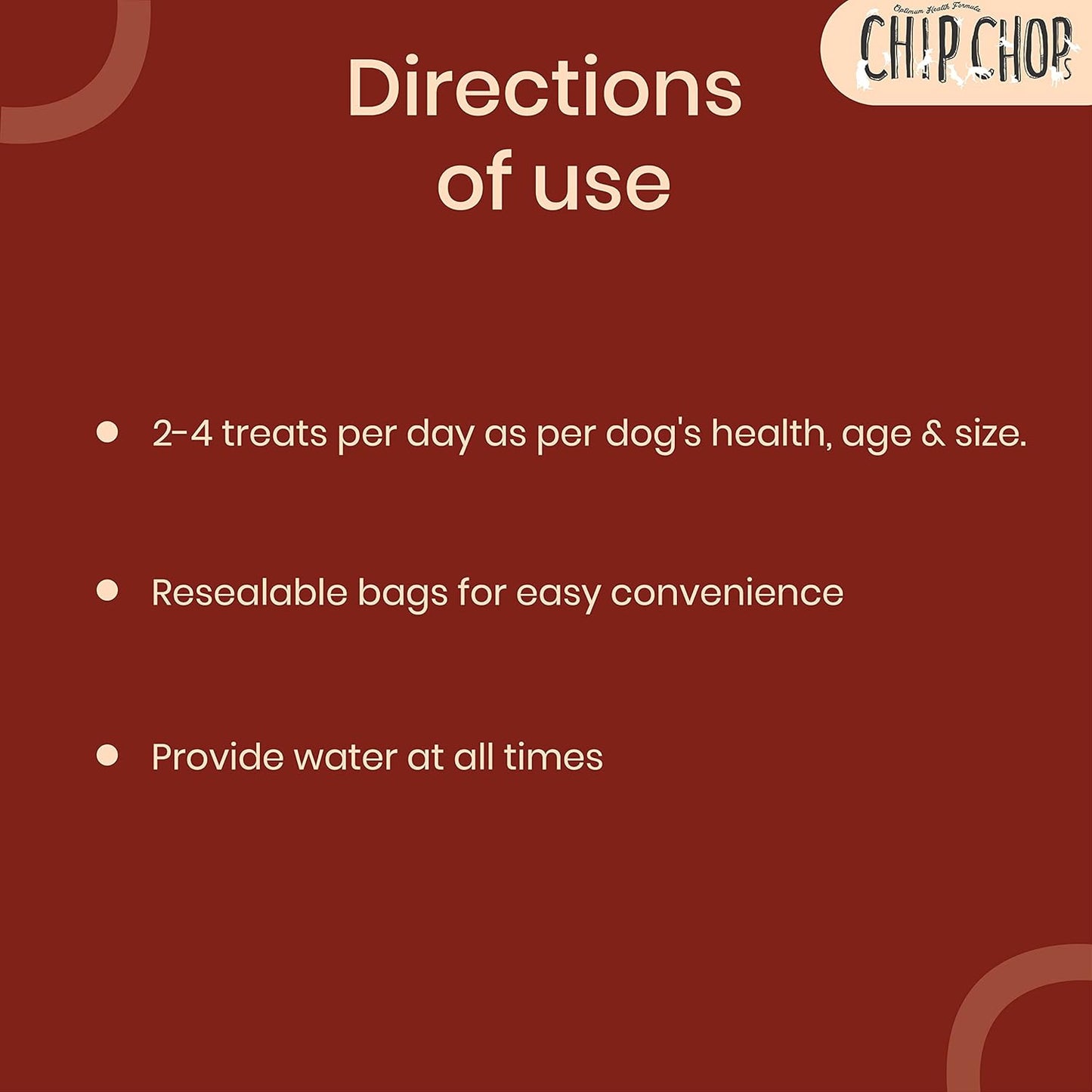 CHIP CHOP DRIED CHICKEN JERKY DOG TREATS 70g