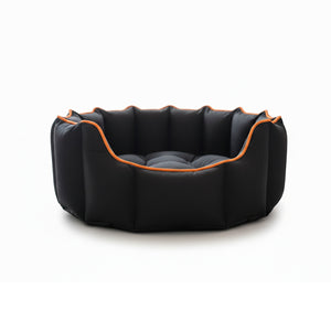 Pets Empire Cozy Charcoal Black Bed for Dogs & Puppies