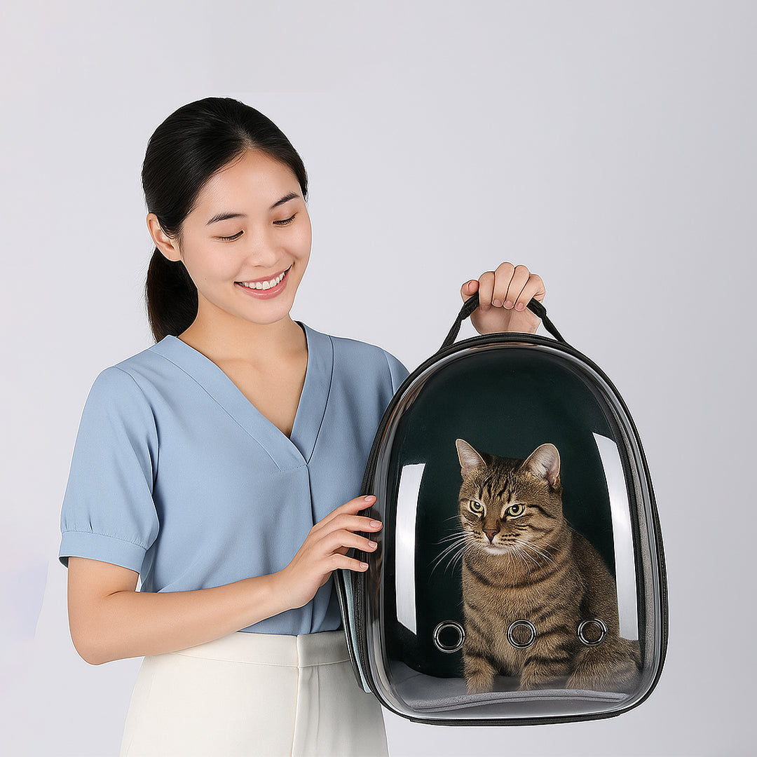 Pets Empire Backpack for Cats/ Puppies- Black