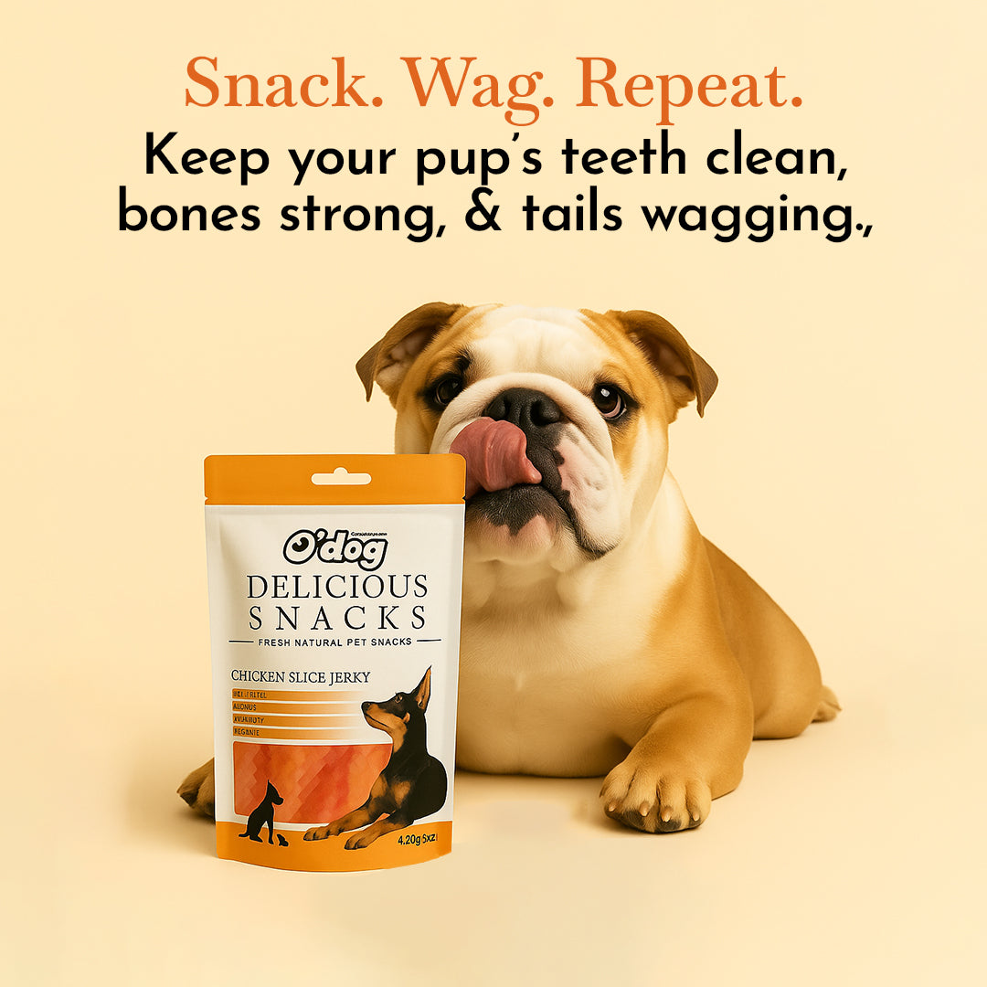 O'Dog Chicken Slice Jerky- 420g