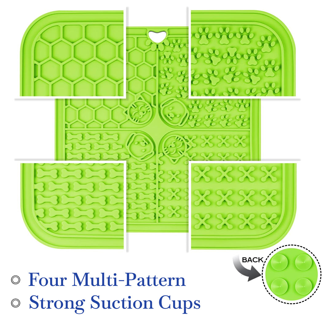 Pets Empire Dog Lick Pad – Silicone Washing Distraction Mat