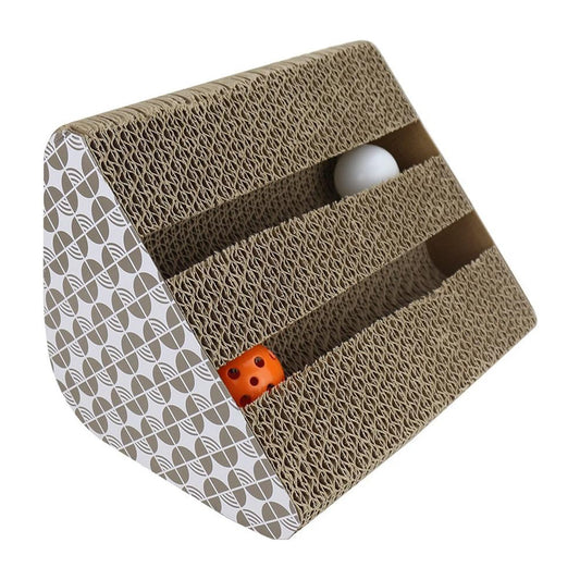 Pets Empire Cat Scratching Pad Toy with Inside Bell Balls