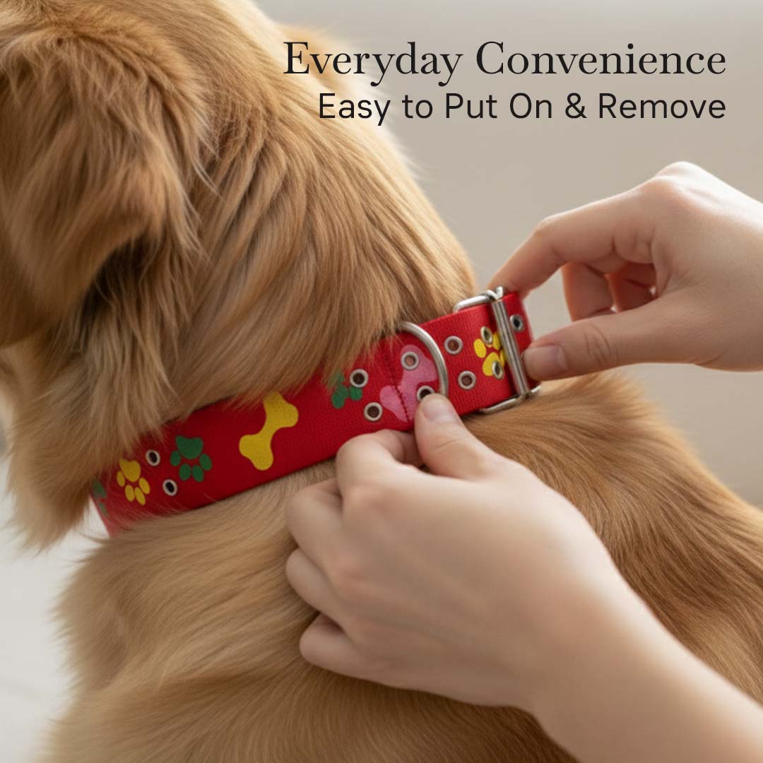 Pets Empire Printed Dog Collar