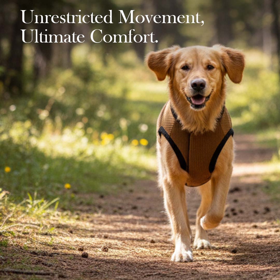 Pets Empire Winter Fleece Jacket for Dogs- Brown