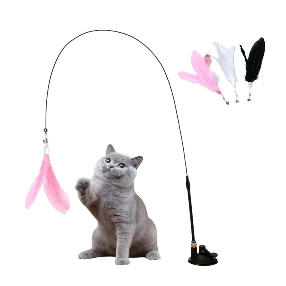 Pets Empire Suction Cup Cat Teaser Toy