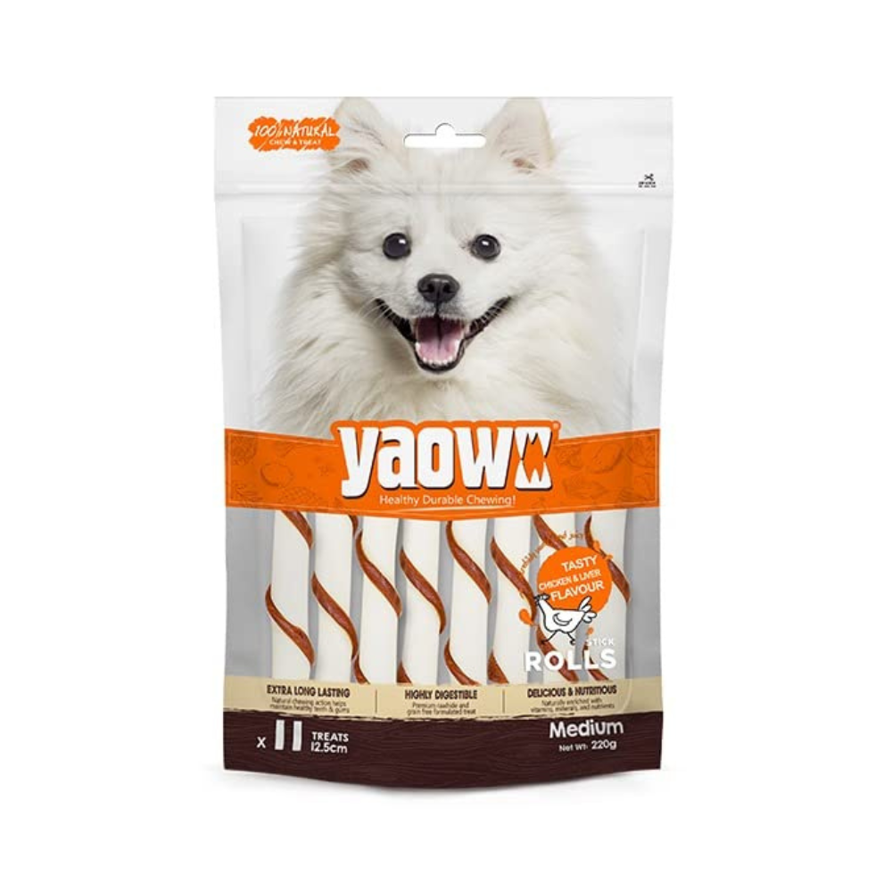 GNAWLERS YAOWO MEATY STICK 5inch 220gm
