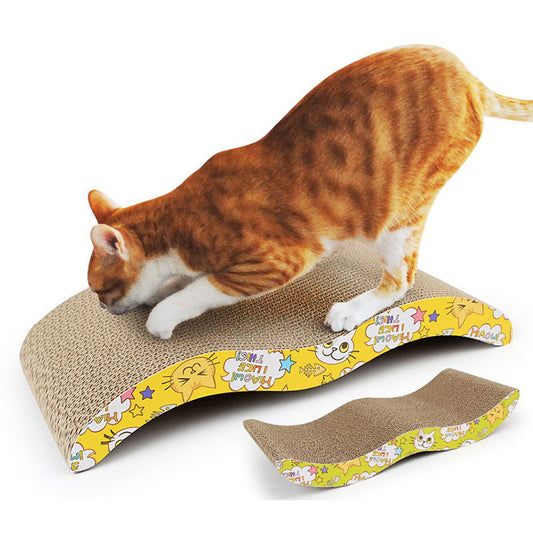 Pets Empire Scratch Board with a Curved Wave Design