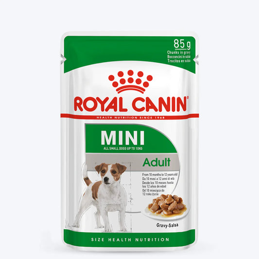 Royal Canin Mini Breed Adult Wet Dog Food – 85g Pack | Complete Nutrition for Small Dogs