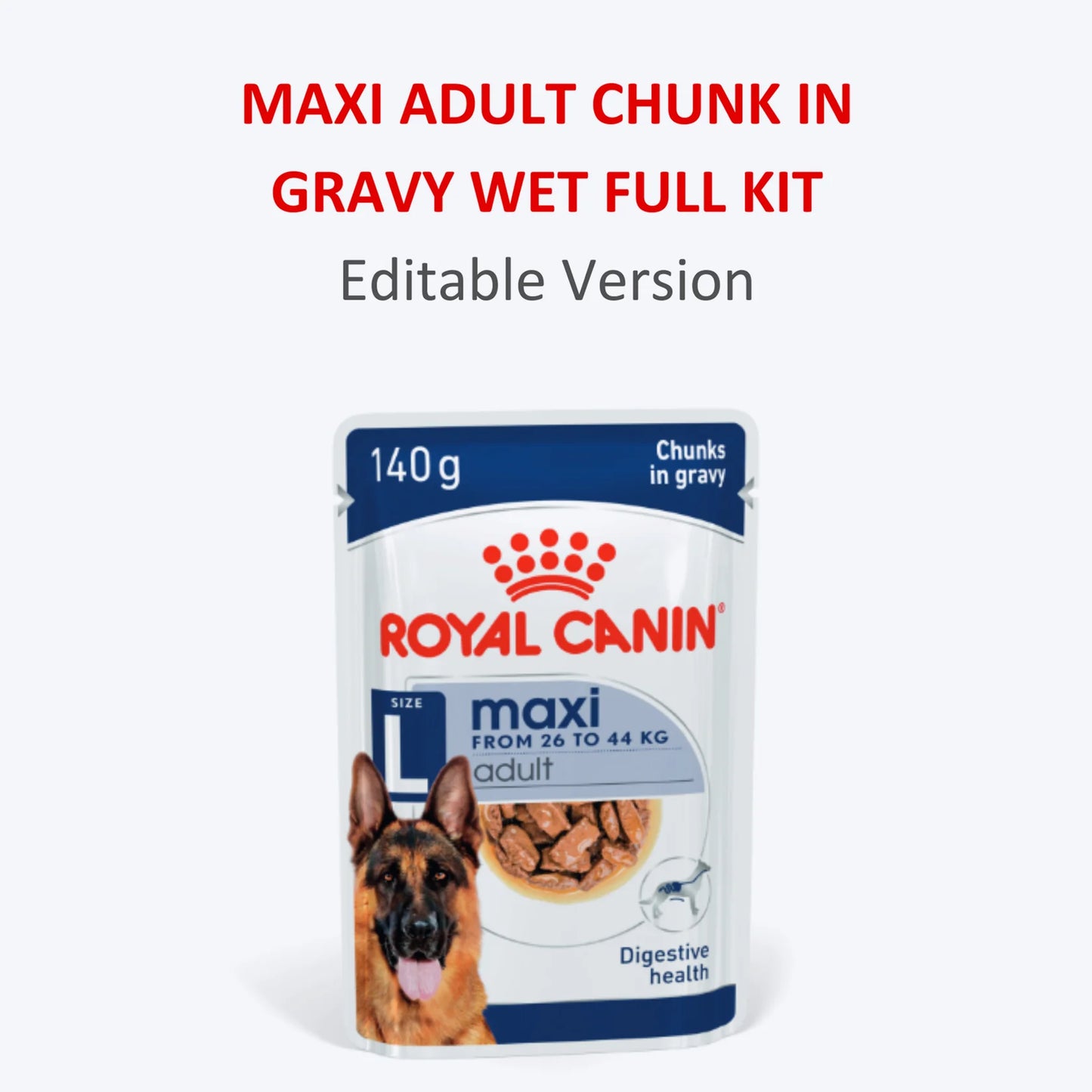 Royal Canin Maxi Adult Dog Wet Food - 140 g