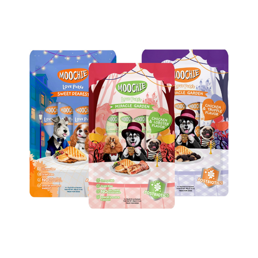 Moochie Creamy Treats for Dogs – Mixed Flavours | Delicious & Healthy Dog Snack Sticks