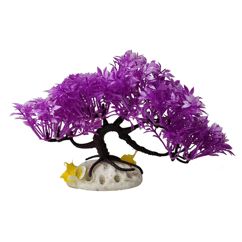 Pets Empire Fish Tank Decor Artificial Plant, 8-inch