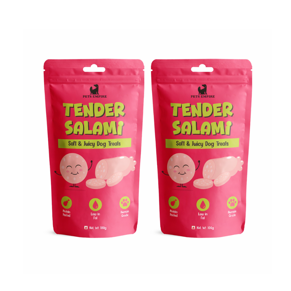 Pets Empire Tender Salami Treat For Dogs ( 100gms)