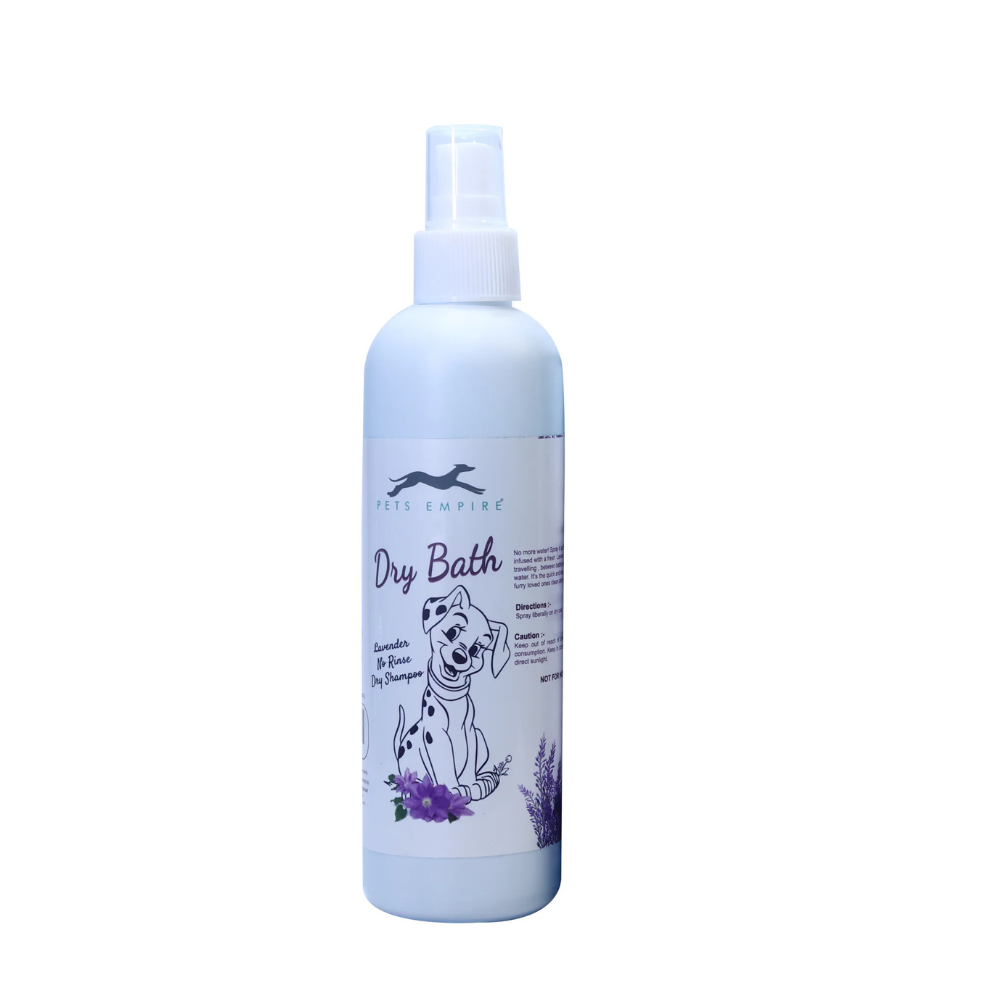 Pets Empire Dry Shampoo for Dogs - Lavender