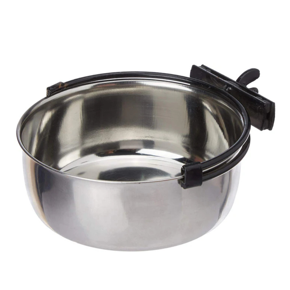 Pets Empire Coop Cup Feeder Bowl with Screw Holder (Pack of 2)