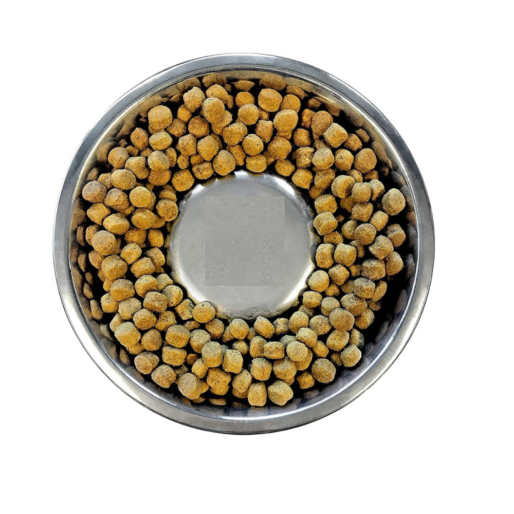 Pets Empire Slow Feed Stainless Steel Bowl- 900ml