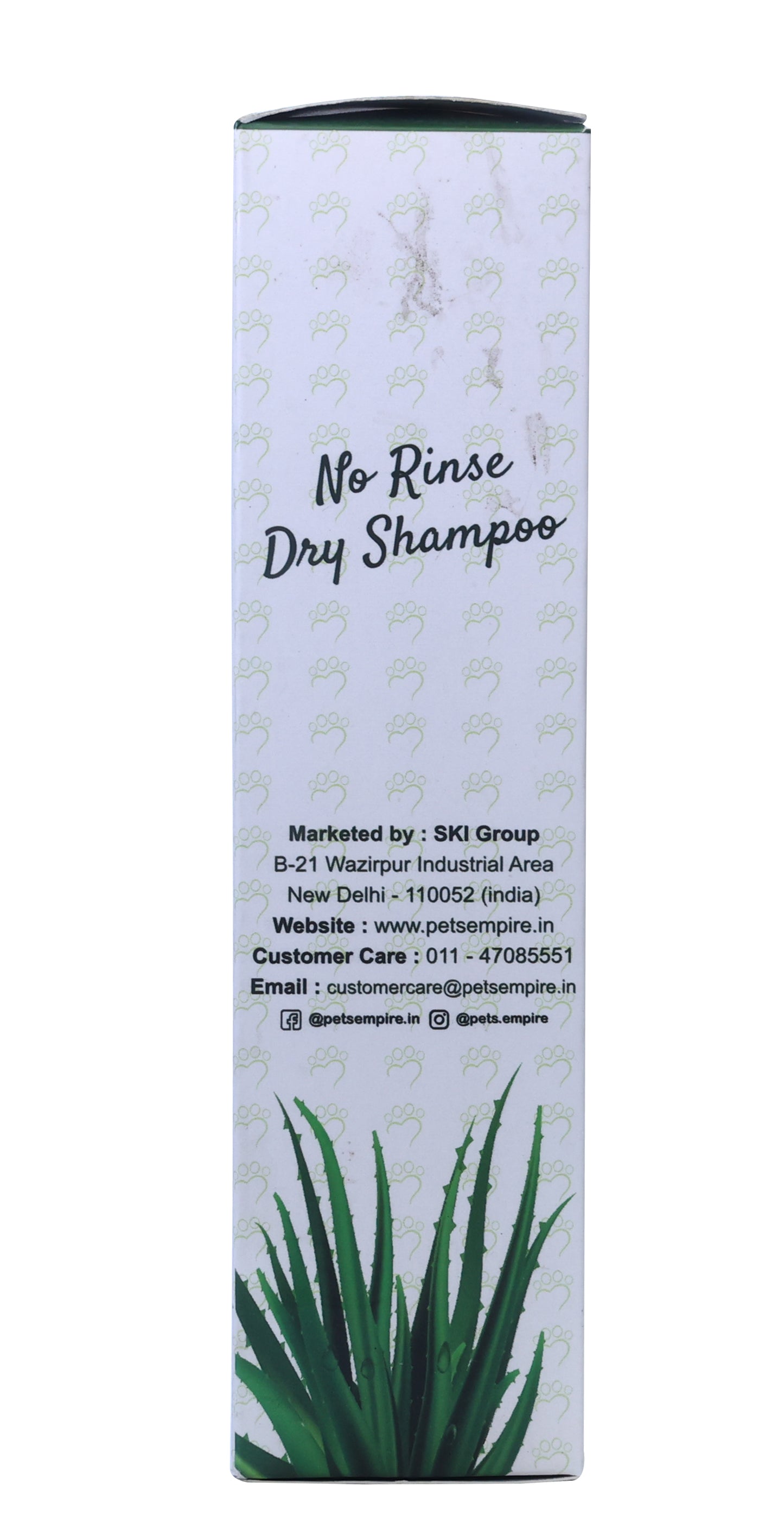 Pets Empire Dry Shampoo for Dogs - Aloevera