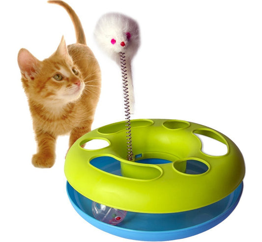 Pets Empire Catch The Mouse Motion Cat Toy (9x9-inch) - Pets Empire