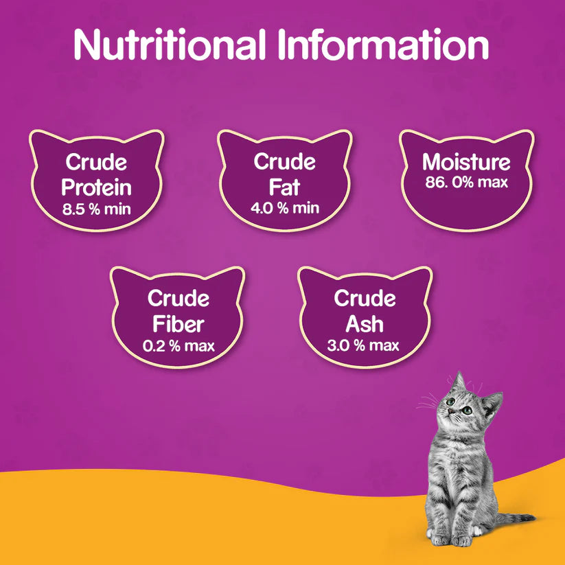 Whiskas Tuna in Jelly Wet Kitten Food - 80g