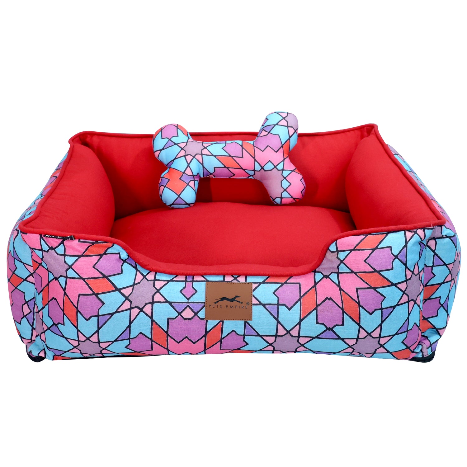 Dog Floral Bloomy Bed