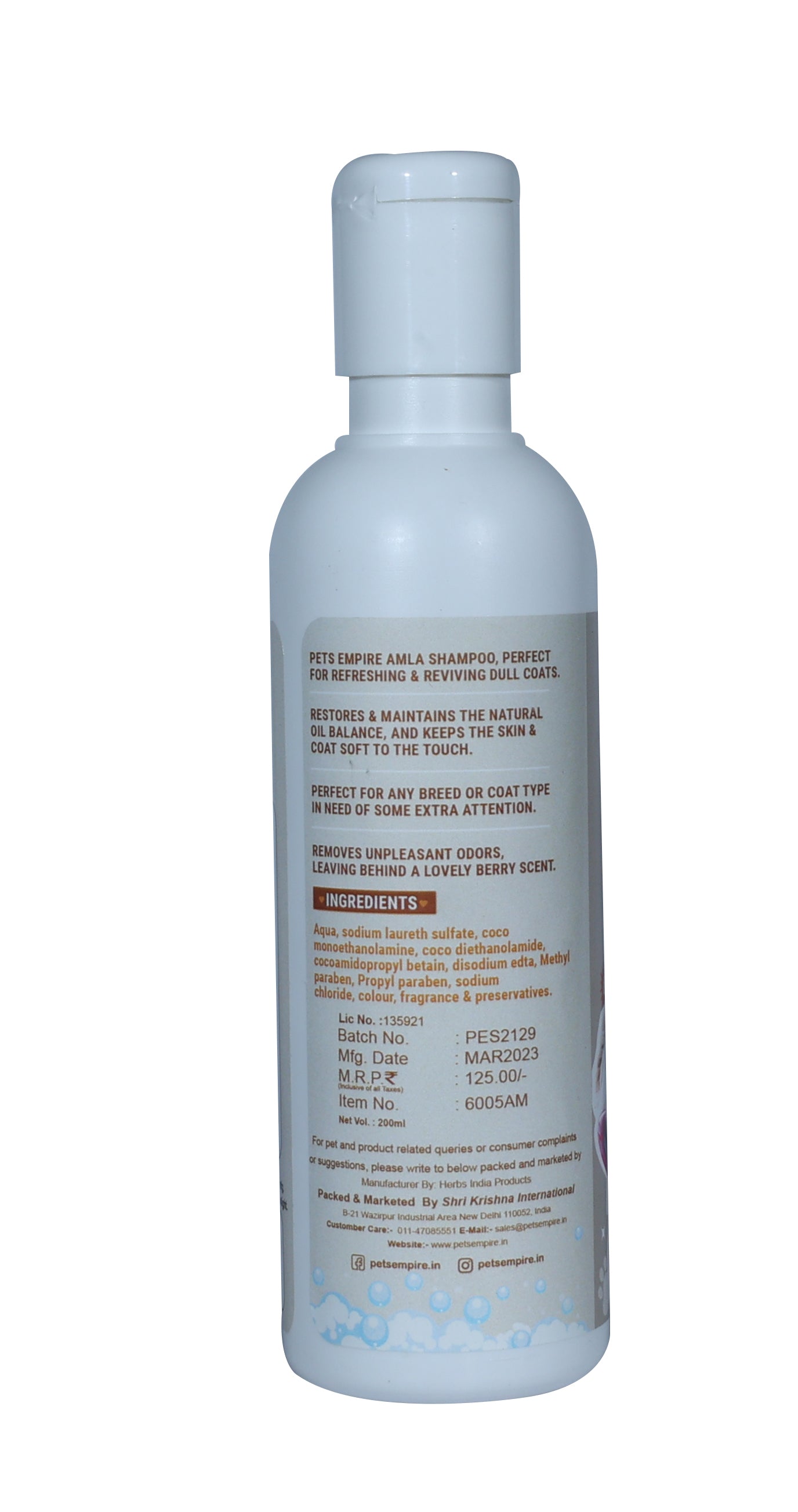 Pets Empire Amla Shampoo for Dogs