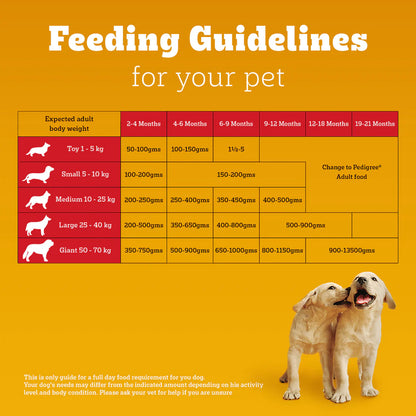 Pedigree Meat & Milk Puppy Dry Puppy Food
