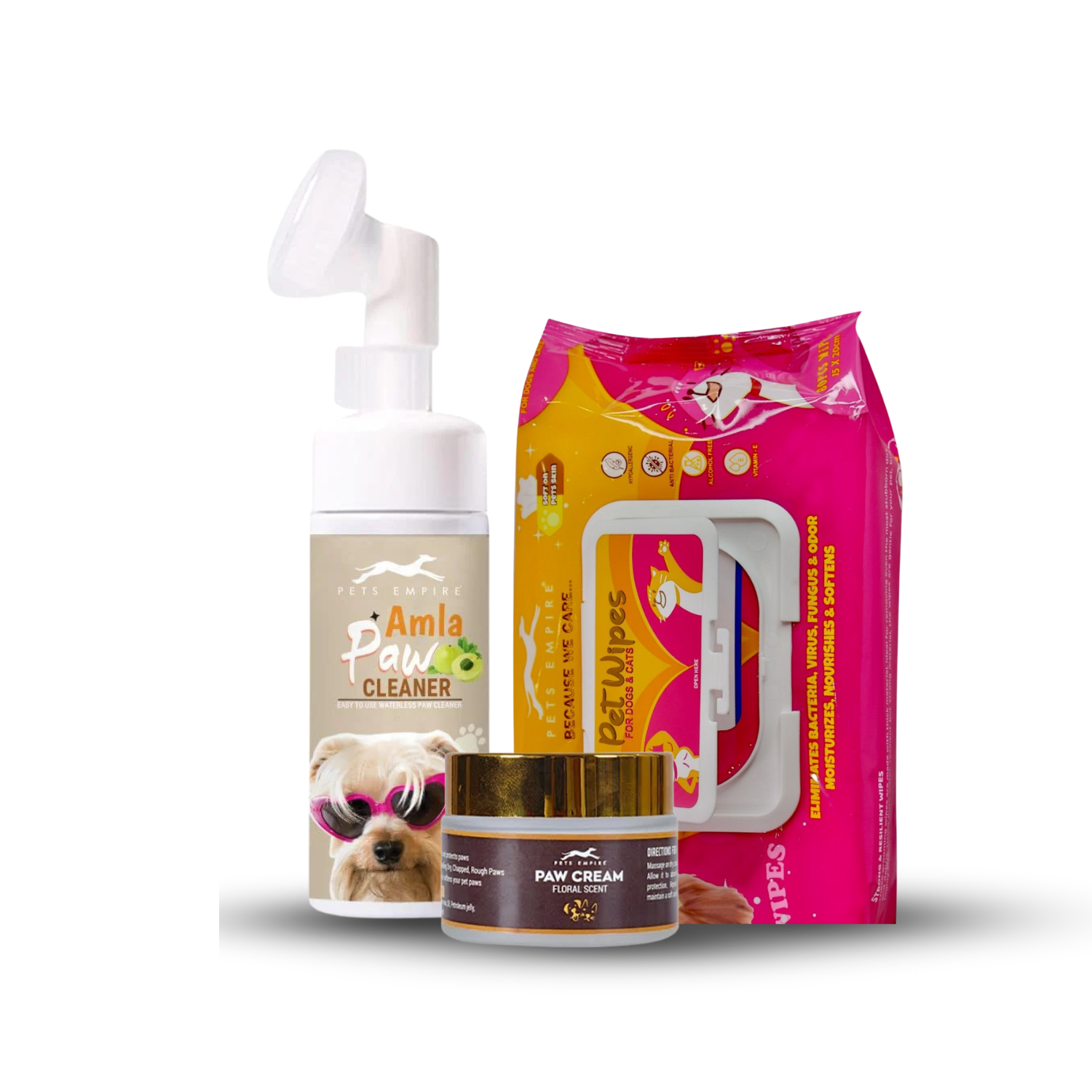 Pets Empire Paw Care Kit for Dogs - Amla Flavour
