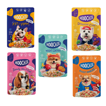 Moochie Wet Food for dogs, Gravy Food (85g )