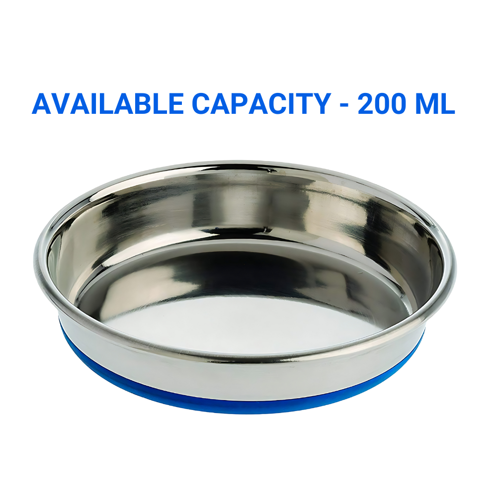 Pets Empire Cat Feeding Dish with Silicone Base – 200ml