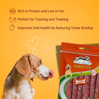 Pets Empire Dog Munchy Sticks Mutton Flavor